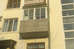 Ремонт балконной плиты в "сталинке" с последующей отделкой балкона "под ключ".