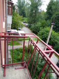 "Вынос" по подоконнику, Тула, ул. Серова